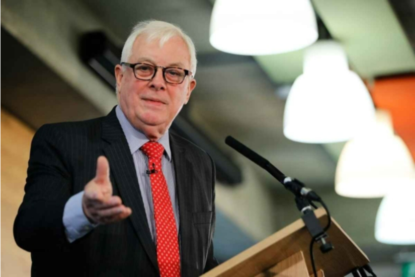 彭定康：黎智英对抗中共 望更多人为他发声