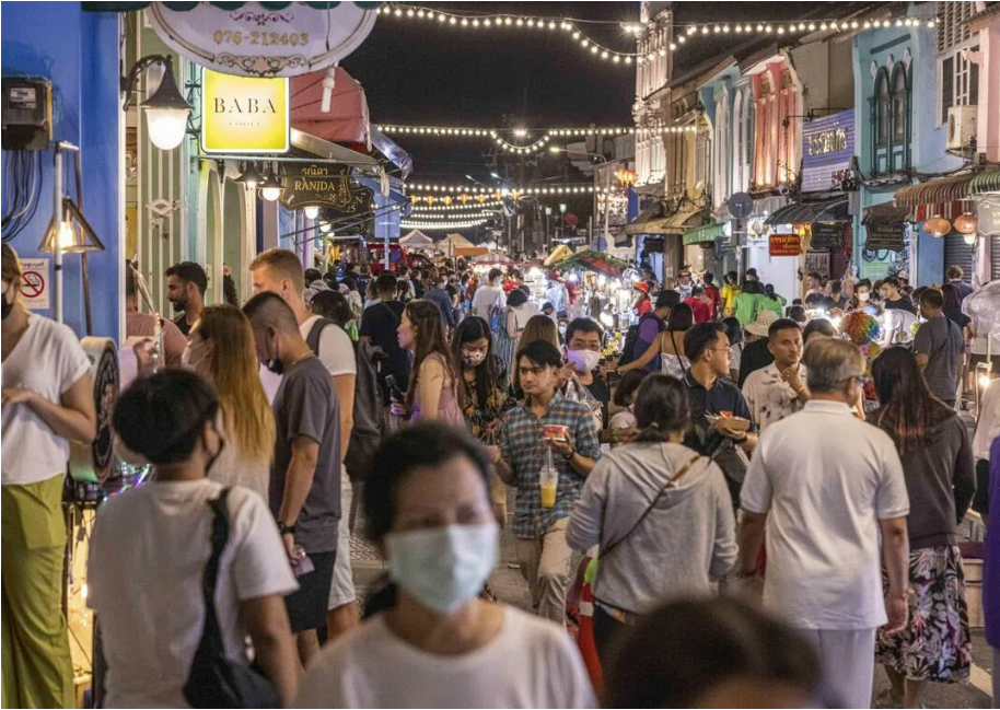 泰国2025年游客人次10年来首次下降