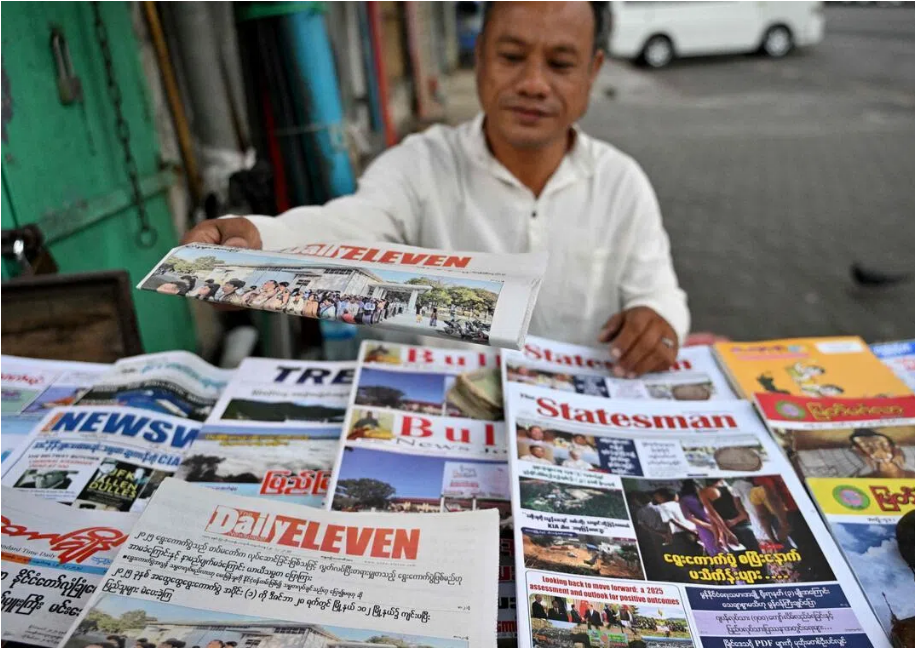 缅甸大选首阶段投票率稍微过半