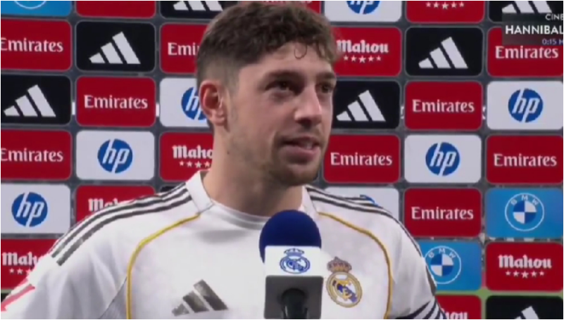 巴尔韦德：今天是属于贡萨洛的时刻，将全力以赴迎接西超杯