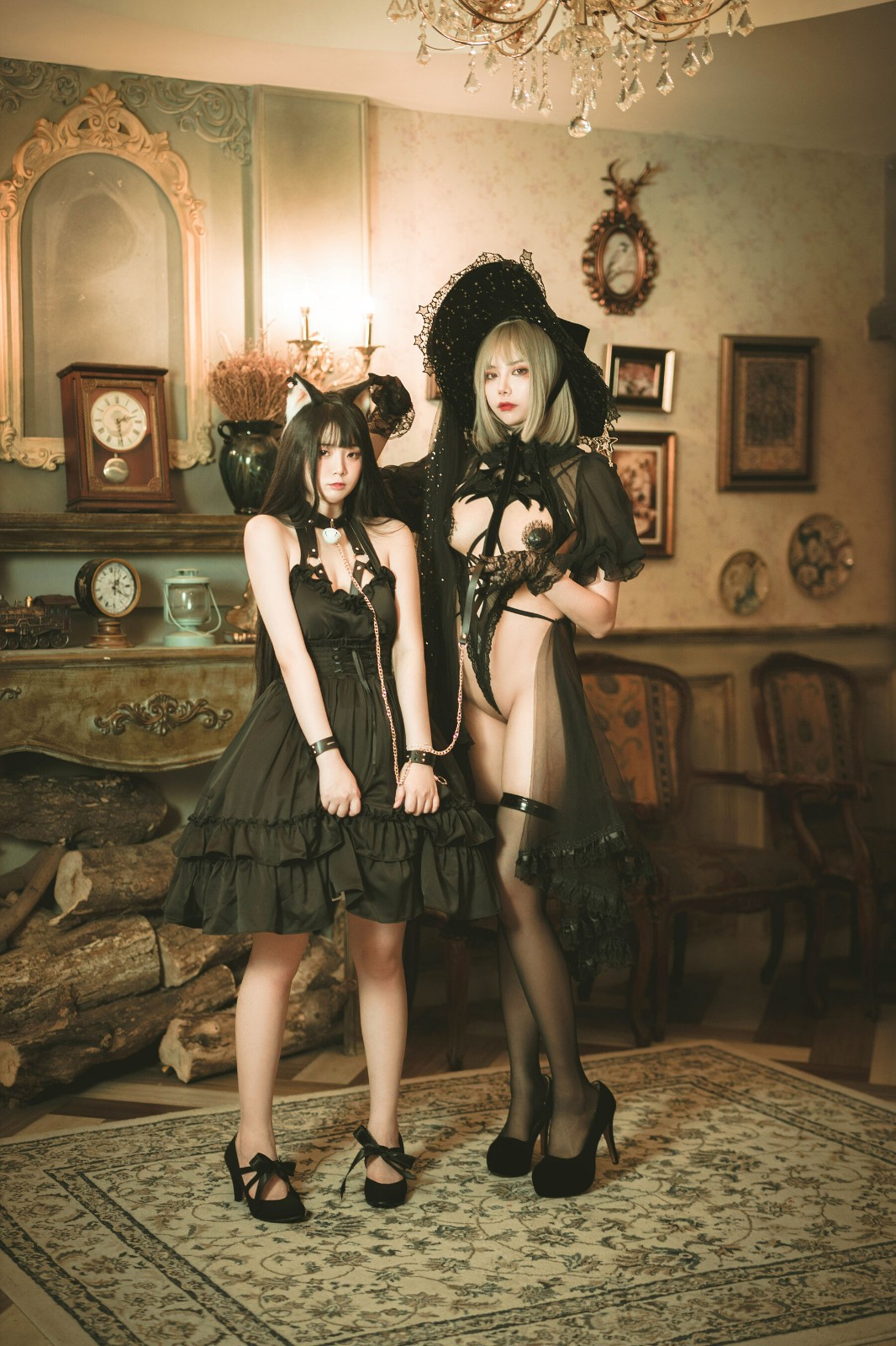 落落Raku《魔女と黑貓》