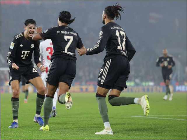 3:1！凯恩哑火送助攻 拜仁刷新德甲半程最佳 12连胜杀人诛心