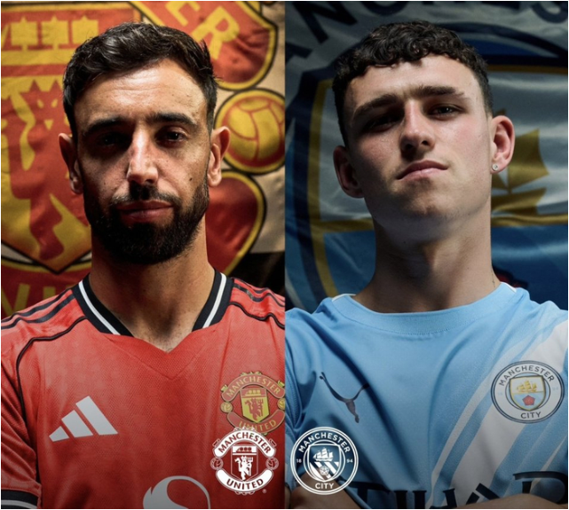 20点30曼市德比：曼联新帅首秀或创112年耻辱 哈兰德对阵曼联已造11球