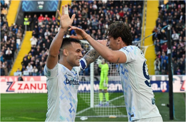 1-0，劳塔罗一剑封喉，国米2连胜+狂揽49分领跑，AC米兰怕不怕