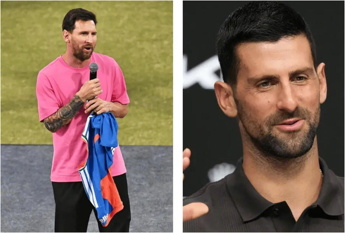 德约科维奇笑称庆幸梅西未选网球，否则竞争将更激烈