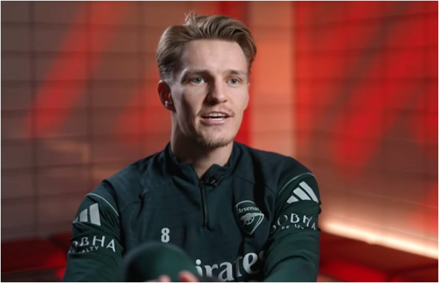 厄德高：在英超踢球本身就伴随着压力，必须去享受每一场比赛