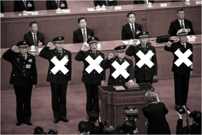 中央军委被“毁灭” 中共党魁得新绰号