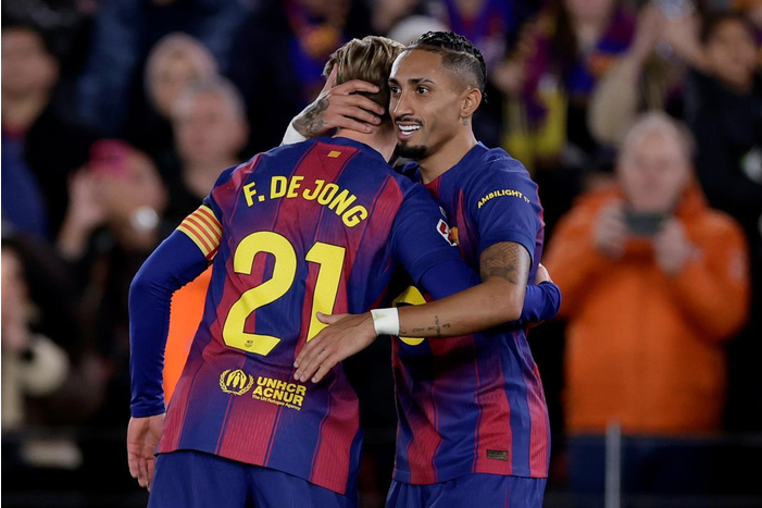 巴萨利好！德容、拉菲尼亚下周复出，佩德里归期确定