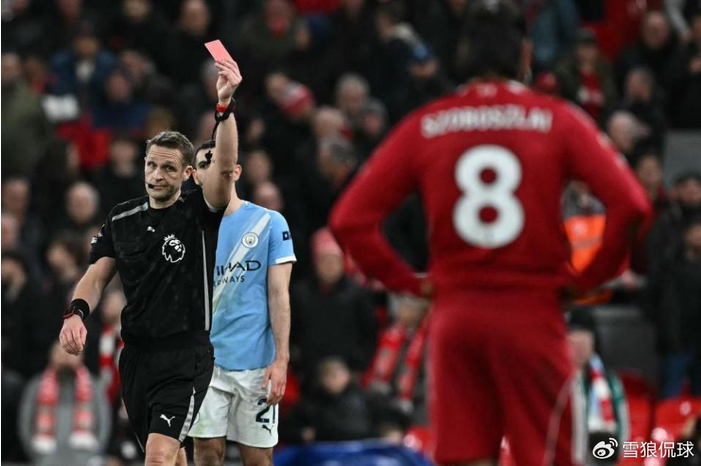 亏大了！利物浦少丢1球却导致猛将染红 早知道肯定不多嘴申诉